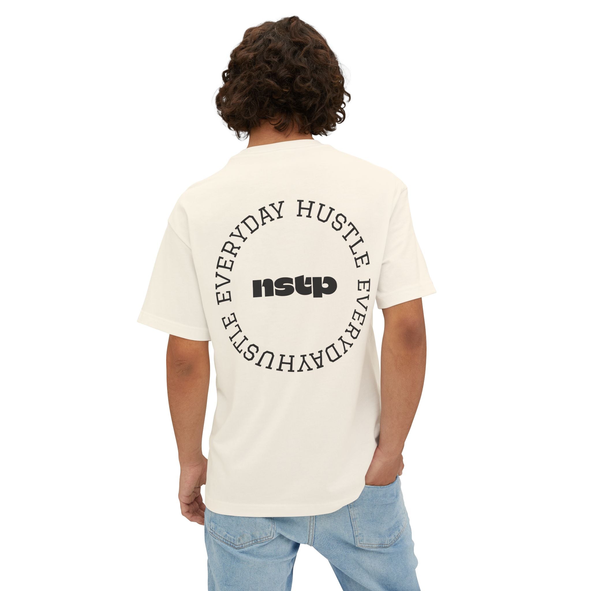 nStp Logo Tee | Everyday Hustle Circle Back Print