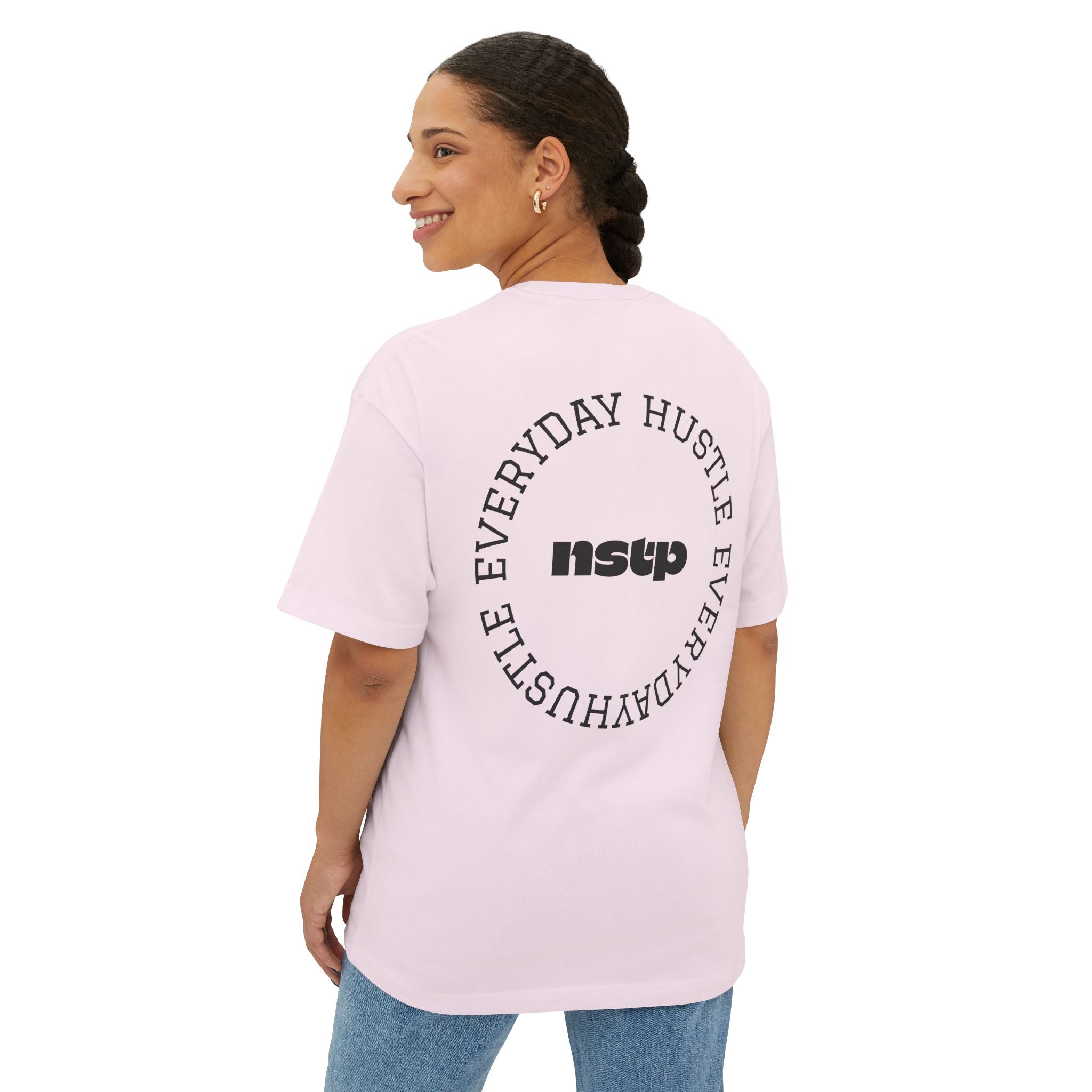 nStp Logo Tee | Everyday Hustle Circle Back Print